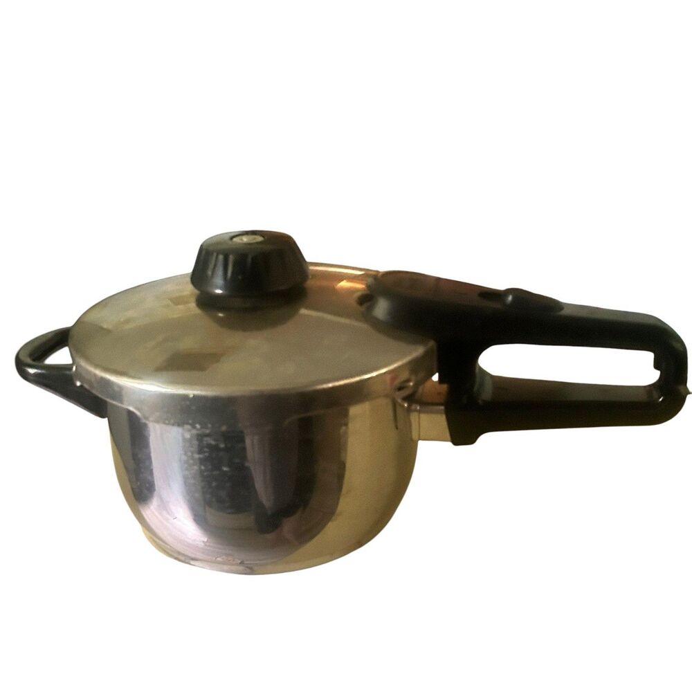 Vintage Fissler Vitavit 2.5L 18/10 Stainless Steel Pressure Cooker Germany